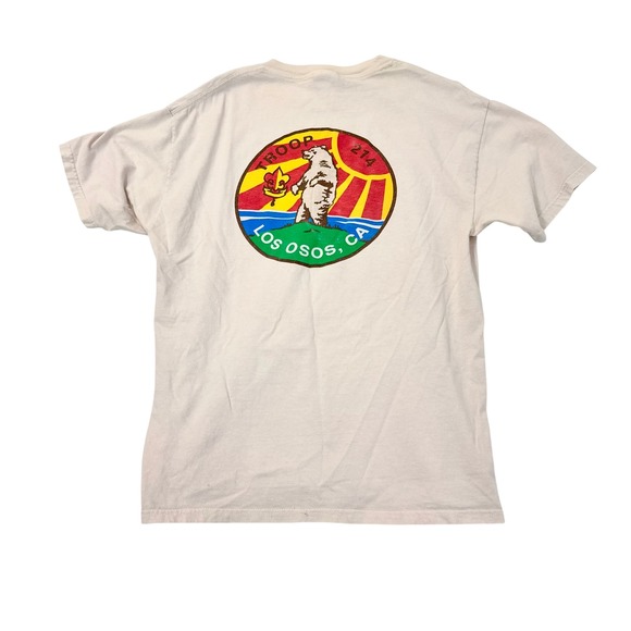 Hanes Other - Vintage Hanes Beefy-T Troop 214 Los Osos CA Bears Boy Scouts T-Shirt Mens Large